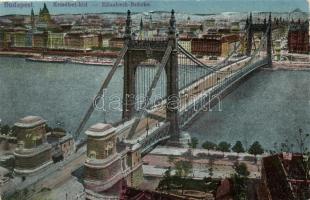 Budapest, Erzsébet híd (kopott sarkak / worn edges)