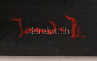 Jándi jelzéssel: Aktok a fa alatt. Pasztell, papír, kis szakadással, 25×34 cm