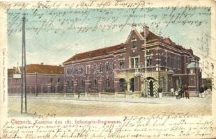 Chemnitz, Kaserne des 181. Infanterie Regiments / infantry barracks (EK)