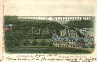 Göltzschtalbrücke, Göltzsch Viaduct; Vogtland Emb.