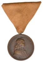 1938. Felvidéki Emlékérem - II. Rákóczi Ferenc Br emlékérem nem saját mellszalaggal T:2,2- Hungary 1938. Commemorative Medal for the Liberation of Upper Hungary bronze medal with not its own ribbon C:XF,VF