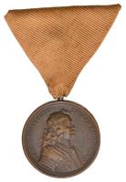 1938. Felvidéki Emlékérem - II. Rákóczi Ferenc Br emlékérem nem saját mellszalaggal T:2,2- Hungary 1938. Commemorative Medal for the Liberation of Upper Hungary bronze medal with not its own ribbon C:XF,VF