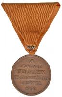 1938. "Felvidéki Emlékérem - II. Rákóczi Ferenc" Br emlékérem nem saját mellszalaggal T:2,...