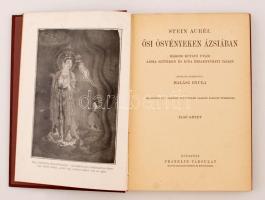 Stein Aurél: Ősi ösvényeken Ázsiában 1-2. köt. Bp., é. n., Franklin (A Magyar Földrajzi Társaság Kön...