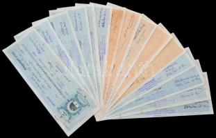 1931-1940. 15db vegyes kitöltött váltó bélyegzésekkel T:III