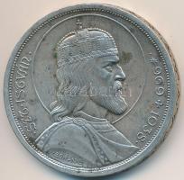 1938. 5P Ag "Szent István" T:2,2- Adamo P8.1