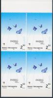 2003 Europa CEPT, Plakátművészet bélyegfüzet Mi 301 Dl/Dr/El/Er