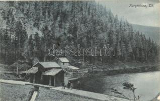 Korytnica, tó, gát, kiadja Kohn Adolf / lake, dam