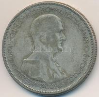 1930. 5P Ag "Horthy jobbra" T:3  Adamo P8