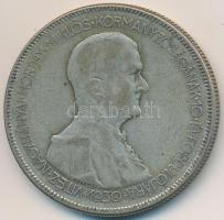 1930. 5P Ag "Horthy jobbra" T:3  Adamo P8