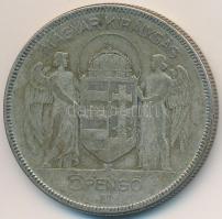 1930. 5P Ag "Horthy jobbra" T:3 
Adamo P8