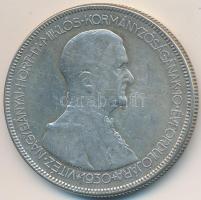 1930. 5P Ag "Horthy jobbra" T:3  Adamo P8