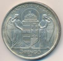 1939. 5P Ag "Horthy balra" T:2
Adamo P8.2