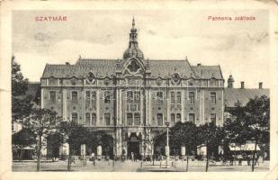 Szatmár, Satu Mare; Pannonia szálloda / hotel (kis szakadás / small tear)