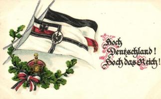 German flags, Serie 306. Emb. litho