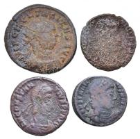 4db-os római rézpénz tétel, közte "Tacitus" T:2-,3 4pcs of Roman copper coins, including "Tacitus" C:VF,F