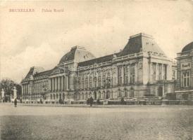 Brussels, Bruxelles; Palais Royal / royal palace, folding card