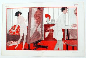 1923 Le Sourire francia humoros erotikus hetilap színes képekkel / 1923 Le Sourire French journal wi...