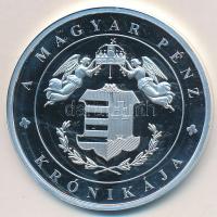 DN "A magyar pénz krónikája - Búcsú a forinttól" Ag emlékérem tanúsítvánnyal (20g/0.999/38...