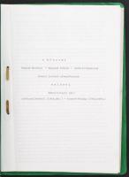 1944 A kőszegi Magyar Királyi "Hunyadi Mátyás" Honv. középiskolai Nevelő Intézet növendékeinek emlékei Németországba való kitelepülésüktől (1944. dec.)- hazatérésükig (1946. márc.)63 old.+1 térkép