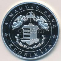 DN "A magyar pénz krónikája - II. Világháború" Ag emlékérem tanúsítvánnyal (20g/0.999/38,6...