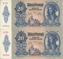 1941. 20P (3x) sorszámkövetők T:I,I-