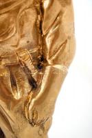 Bourns jelzéssel: Búvár. Bronz, márvány talapzaton (apró lepattanással), m:25 cm