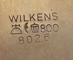 Ezüst(Ag) kupica "Rosenfest Juni 1986" felirattal, jelzett, m: 4 cm, d: 3,5 cm, 18,2 g