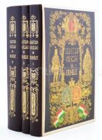 Hunfalvy János: Magyarország és Erdély eredeti képekben I-III. (reprint) 1986, Európa. Aranyozott, festett egészbőr kötésben, szép állapotban. Kiadói tékában.