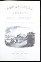 Hunfalvy János: Magyarország és Erdély eredeti képekben I-III. (reprint) 1986, Európa. Aranyozott, f...