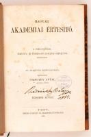 1861 Magyar akadémiai értesítő. A philosophiai törvény- és történettudományi osztályok közlönye. Más...