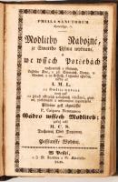 [Třanovský, Jiří]: [Cithara sanctorum. Pjsně Duchownj wydané]. [Pest], [1848], [Trattner]. Cseh nyel...