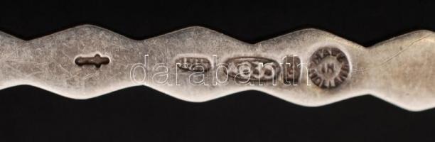 17 db ezüst(Ag) emlékkanál, jelzettek, br: 183 g