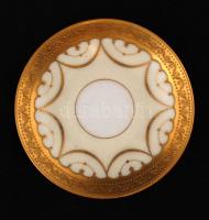 Royal Epiag mokkás csésze és alj, matricás, jelzett, hibátlan