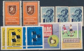 34 db levélzáró 3 stecklapon