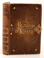 Szász Károly: Buzgóság könyve. Elmélkedések és imák protestáns nők számára. Pest, 1855, Heckenast. Díszes, aranyozott egészbőr kötésben, a csat hiányzik.