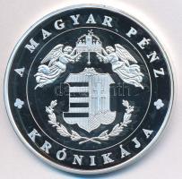 DN "A magyar pénz krónikája - Szent László törvényei" Ag emlékérem tanúsítvánnyal (20g/0.9...