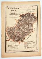 cca 1880 18 db vármegyés térkép Hatsek Ignáctól. Mind szép állapotban. / cca 1880 18 maps of countie...