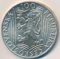 Csehszlovákia 1949. 100K Ag "Sztálin" T:2
Czechoslovakia 1949. 100 Korun Ag "Stalin&...