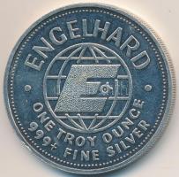 Amerikai Egyesült Államok 1984. "Az amerikai aranymosó" Ag emlékérem (31,39g/0.999/39mm) T...