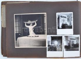 Sulyok Mária(1908-1987) Kossuth-díjas színésznő privát albuma, családi fotók, állatos fotók, balaton...
