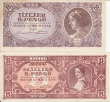 1946. 10.000BP + 100.000BP + 1.000.000BP + 10.000.000BP + 100.000.000BP T:I-,II