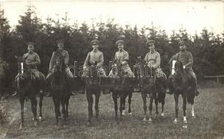 Lager Lechfeld, WWI Austro-Hungarian cavalrymen, Atelier Bavaria group photo