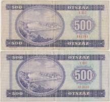 1980. 500Ft (2x) T:III
