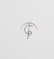 Molnár C. Pál (1894-1981): Úszómester, ofszet-karton, 29,5×21 cm