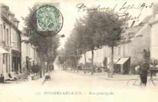 Pougues-les-Eaux, Rue principale / street