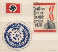 3 db nemzetiszocialista levélzáró