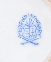 Herendi Viktória mintás kis váza, kézzel festett, jelzett, hibátlan, m:15,5 cm