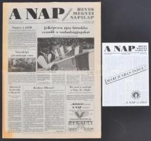 1994 A Nap c. újság 1., induló száma és reklám kiadvány hozzá