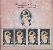 Lady Diana minisheet, Lady Diana kisív